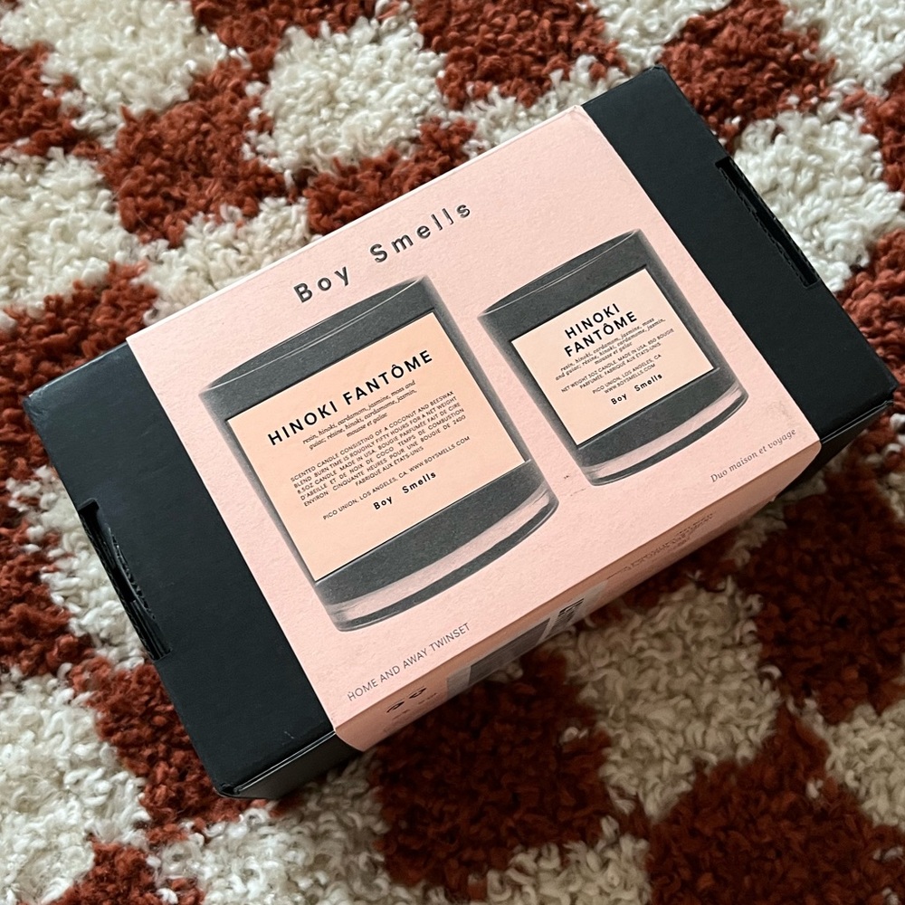 Boy Smells Hinoki Fantome Candle Set - Free shipping!